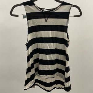 Striped Hi Lo Tank Sz S BB Dakota